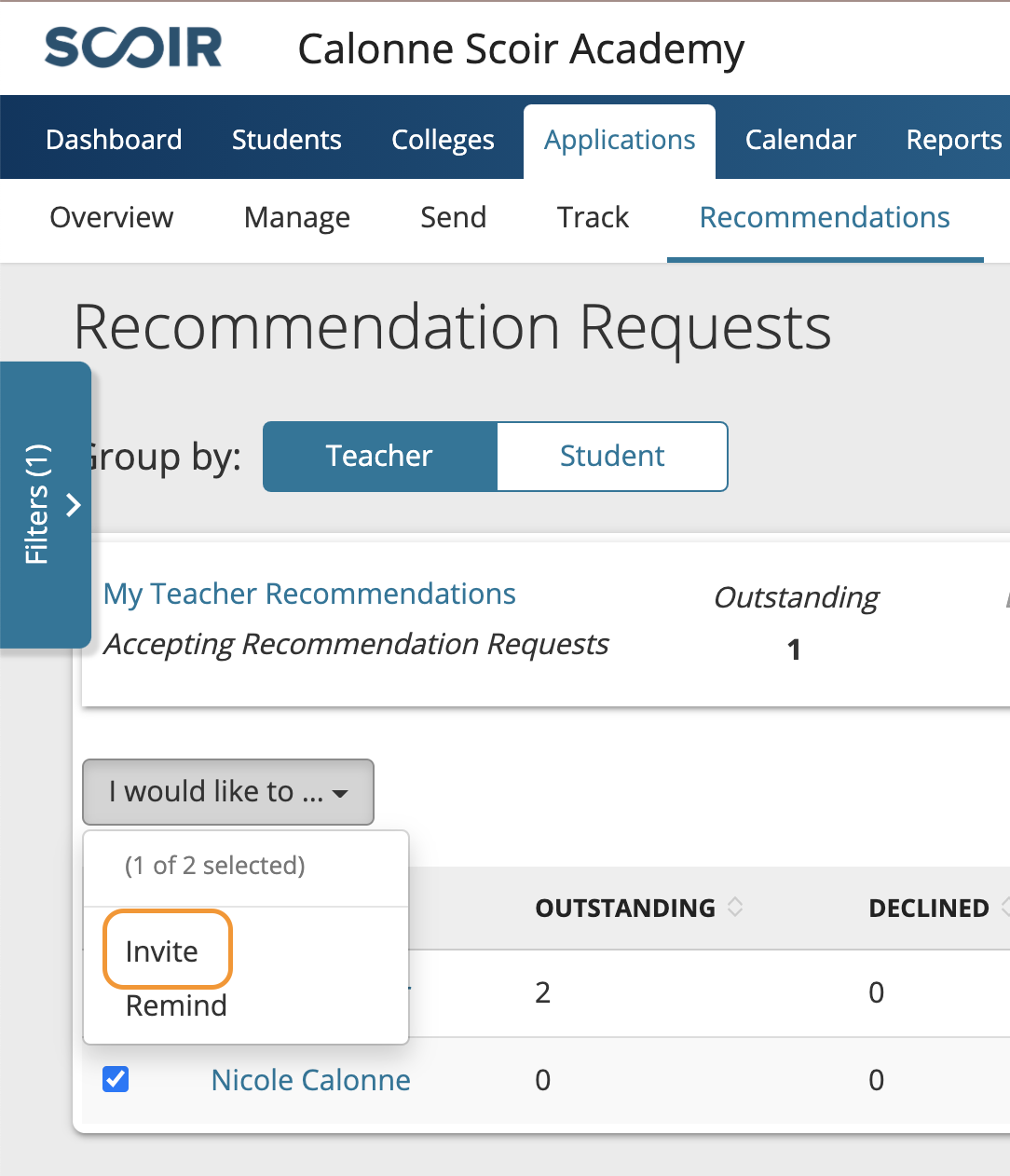 Common App For Teacher Recommendations