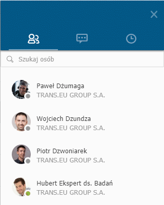 Messenger Platformu Trans.eu