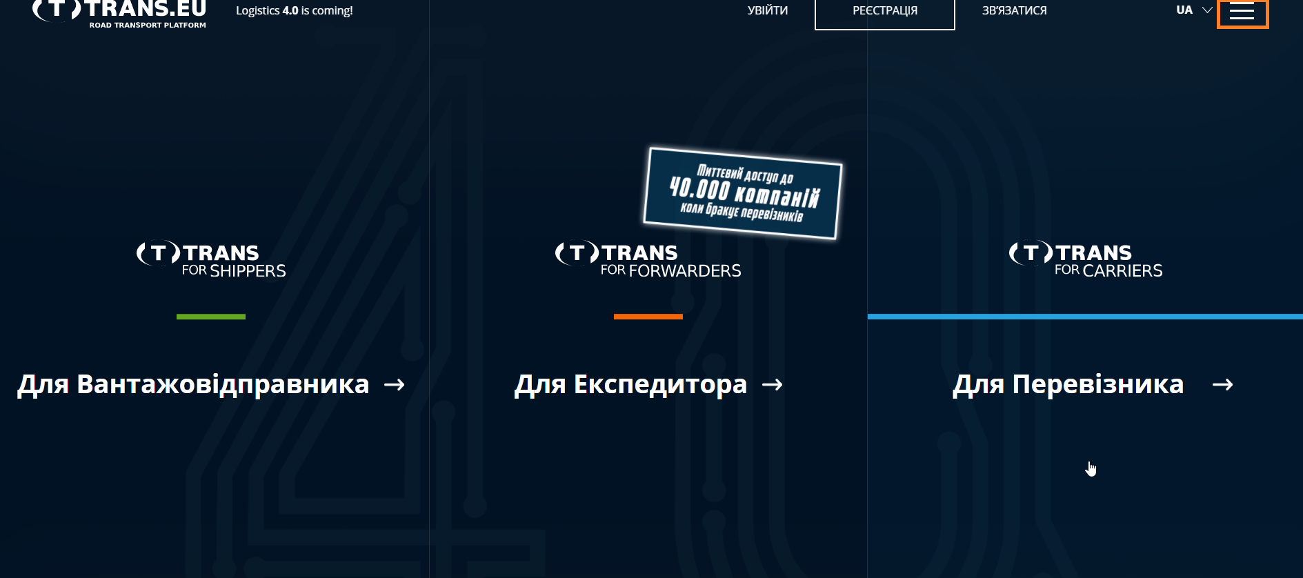 додавання працівника через Trans.eu
