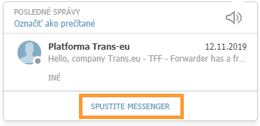 Komunikátor Trans.eu