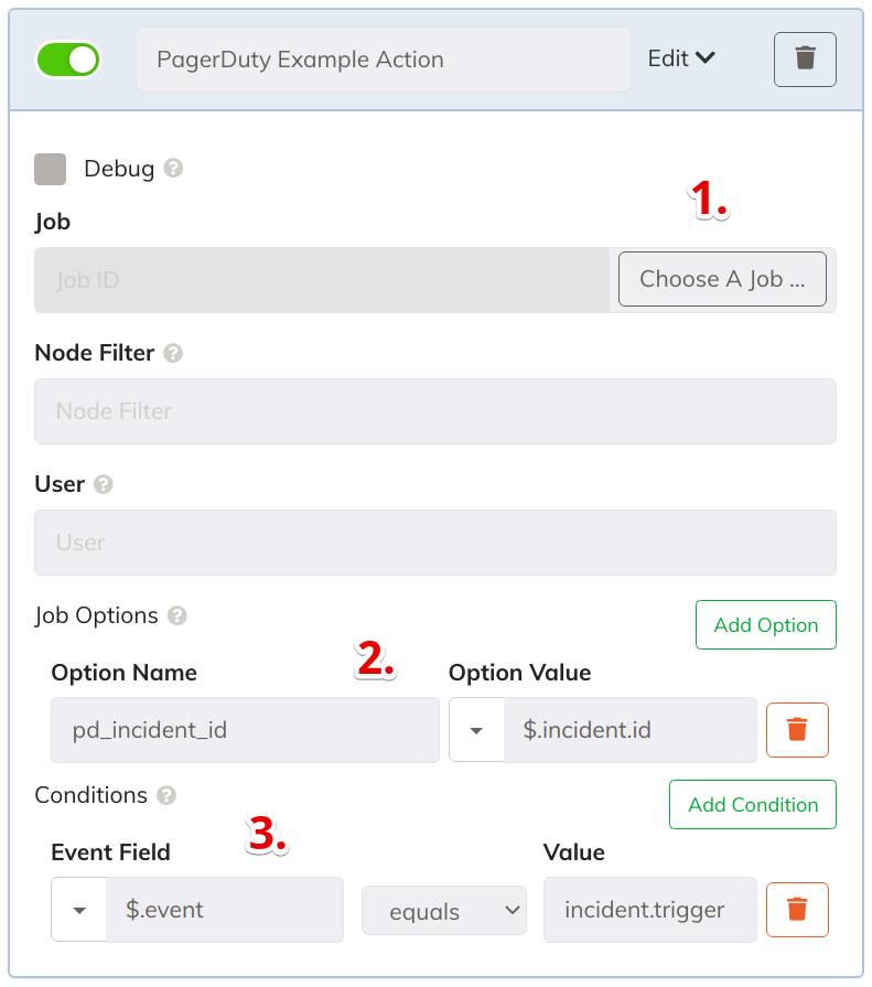 PagerDuty hooks (Enterprise) Rundeck｜Japanese documentation site