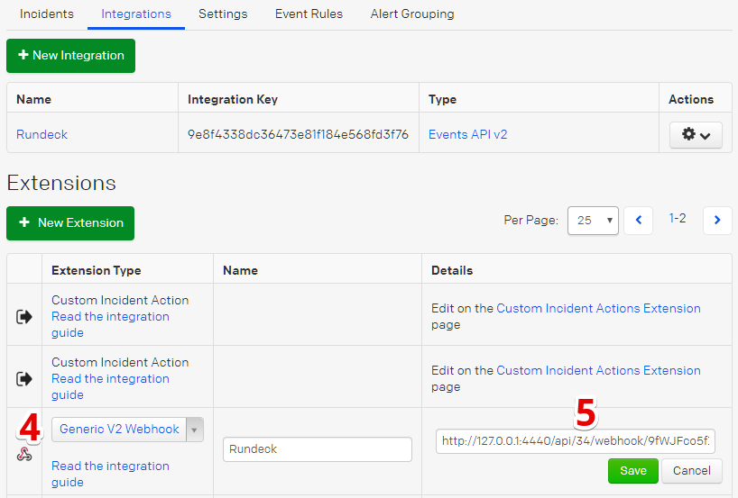 PagerDuty hooks (Enterprise) Rundeck｜Japanese documentation site