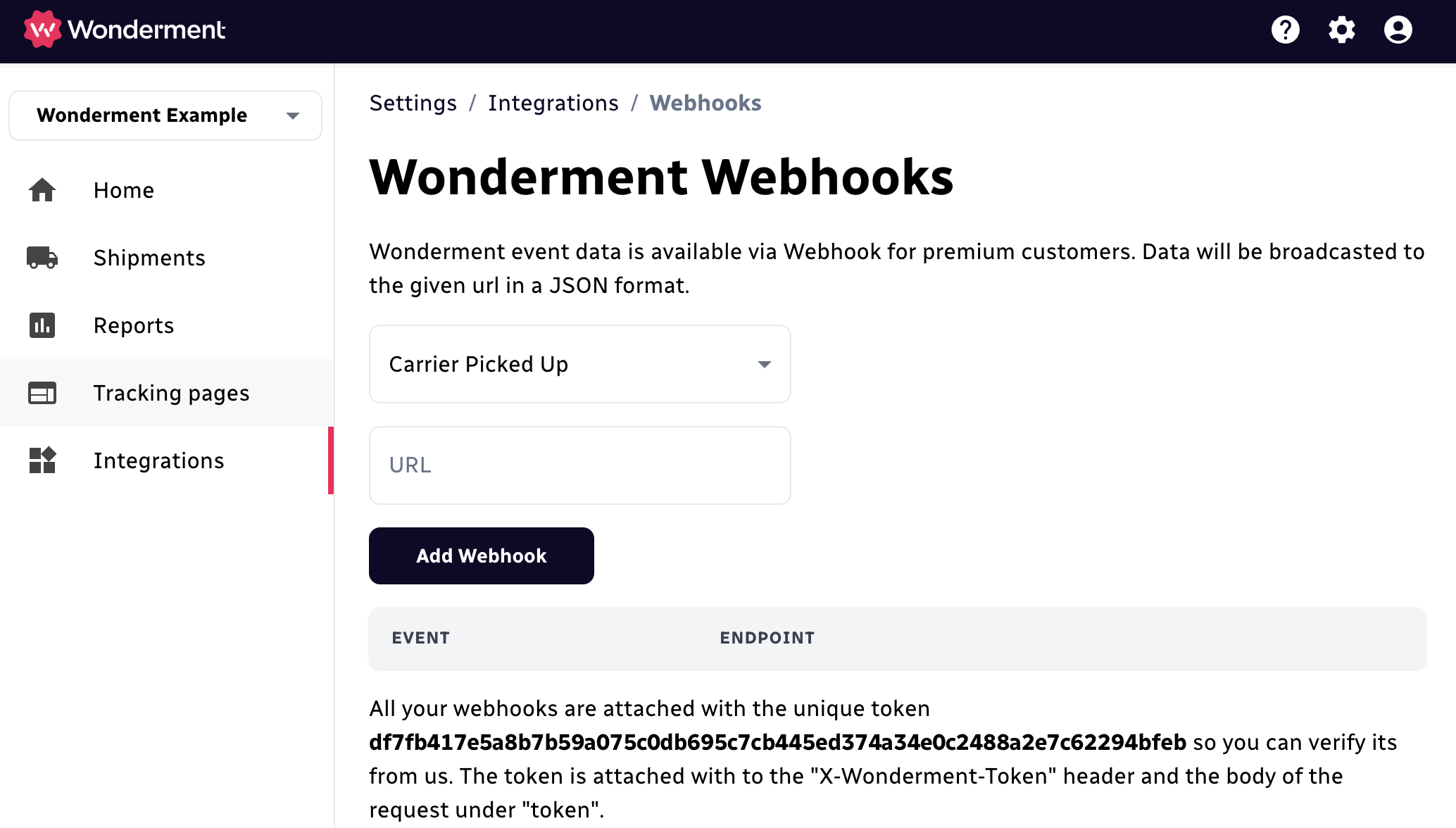 Webhook