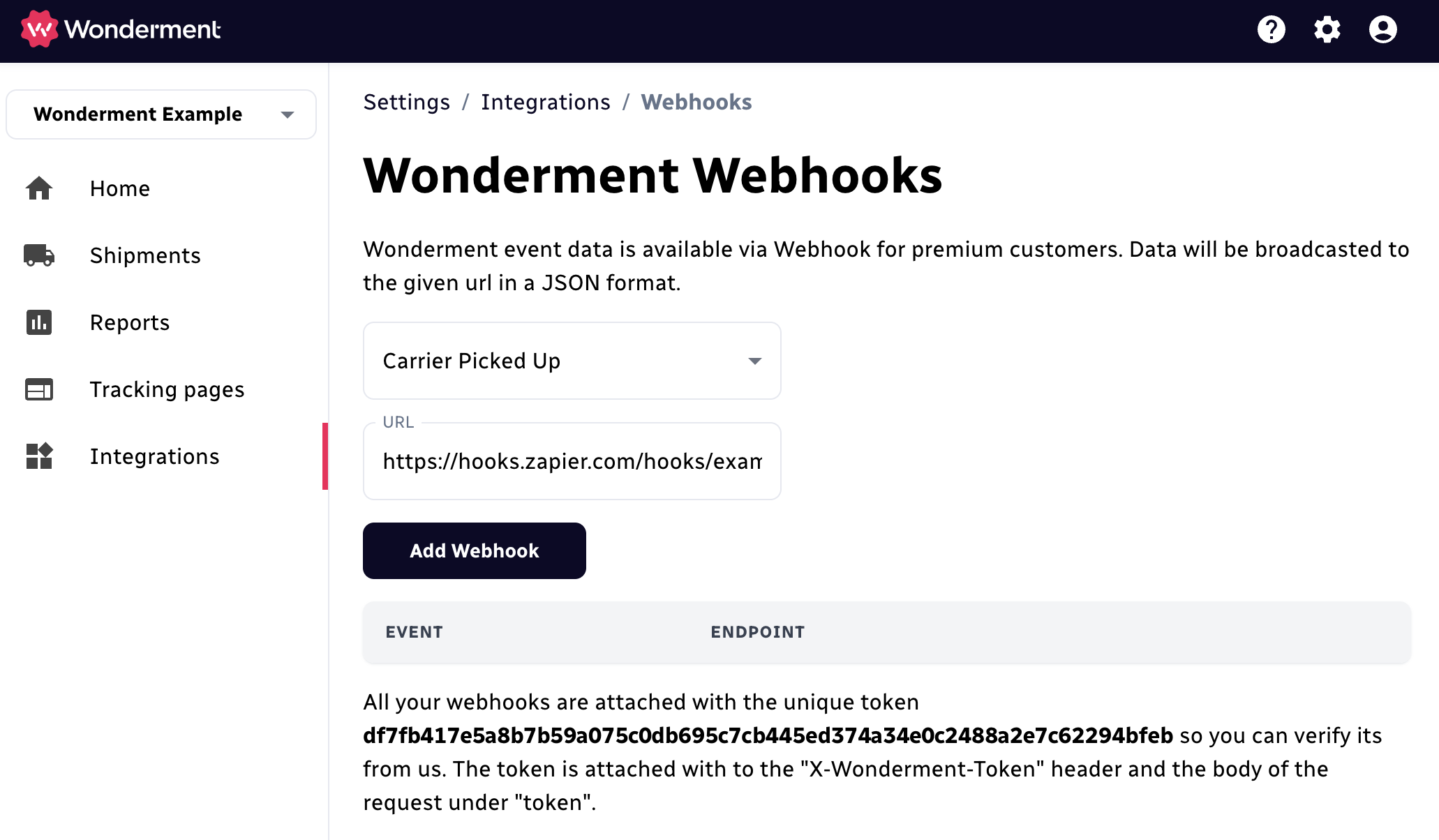 Webhook