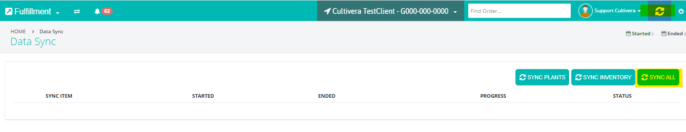 cultivera pro data sync screenshot