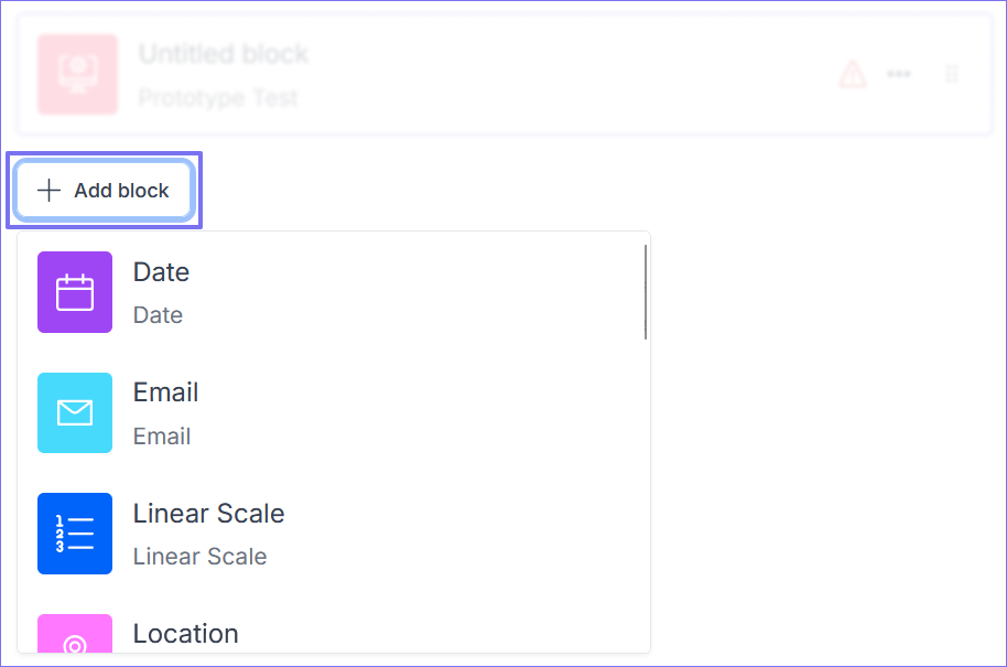 Add other block types