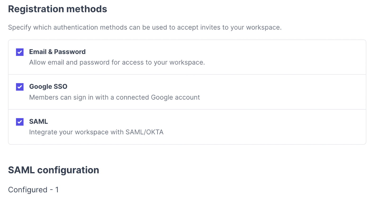 Registration methods