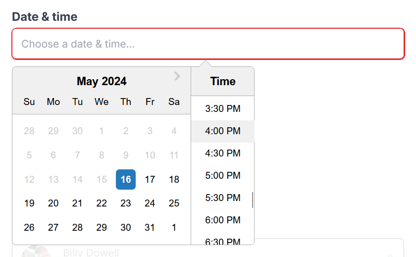 Manual scheduling p2