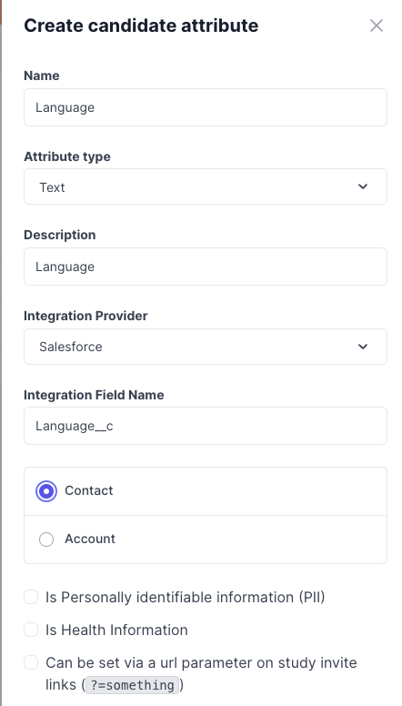 API Create Candidate Attribute