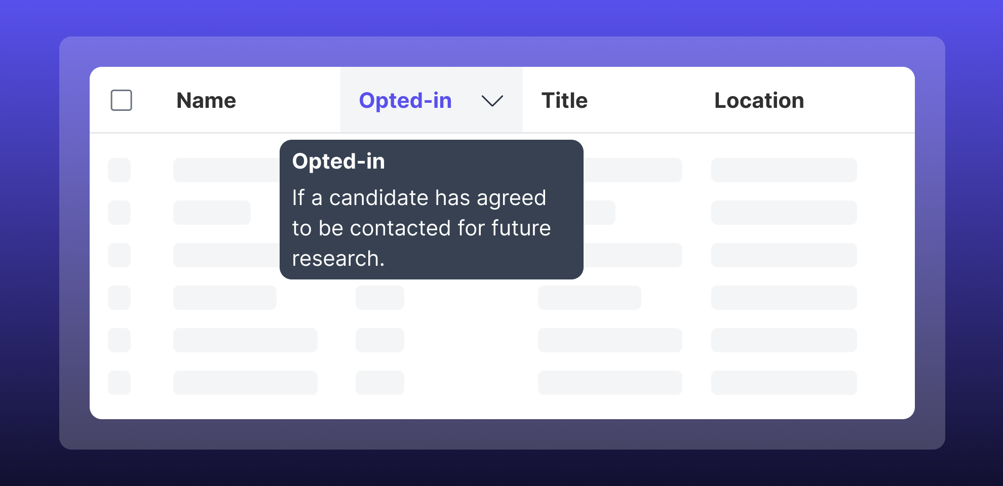 Example image showing attribute tool tips with descriptions in tables.