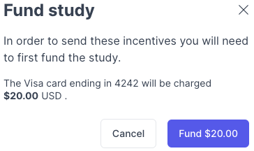 Fund study and incentive