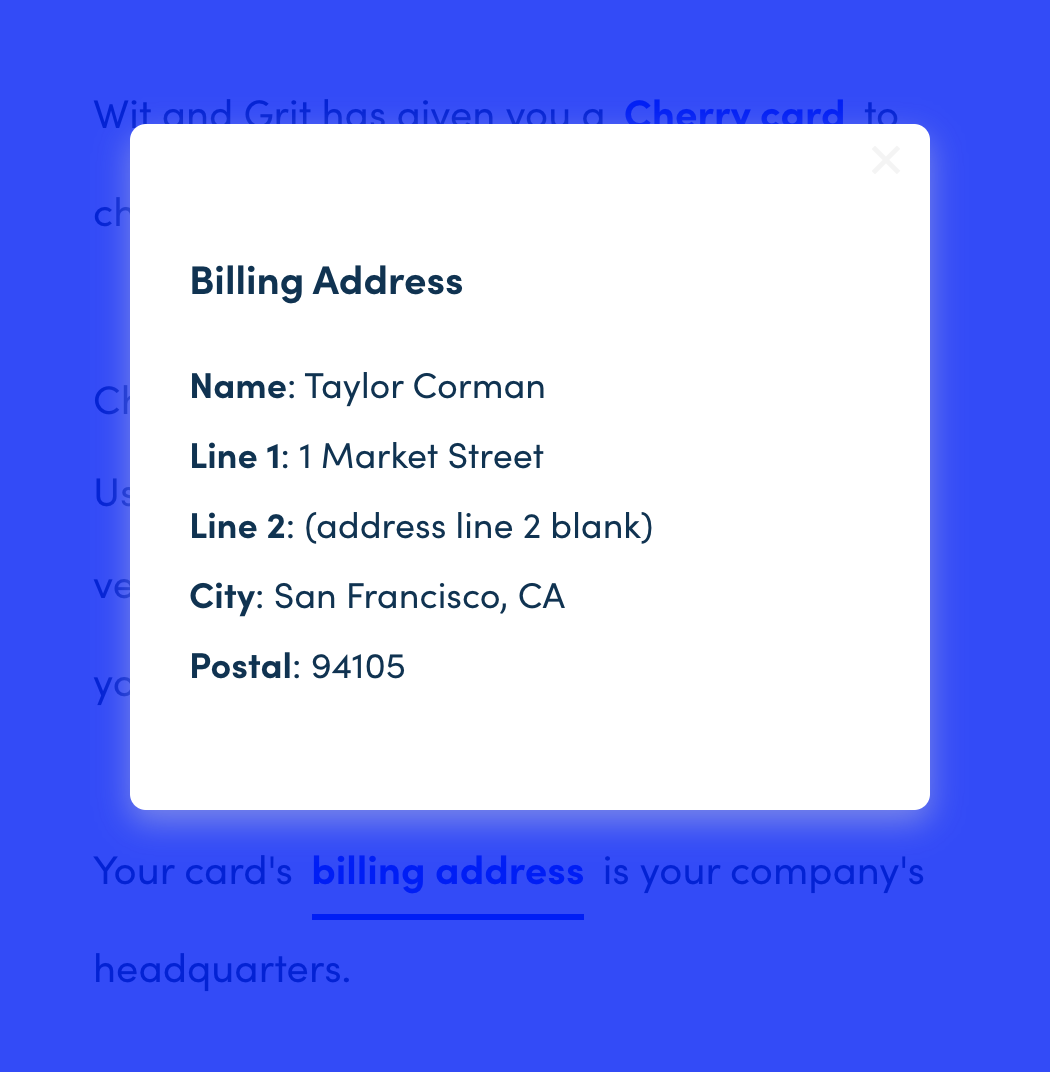 what-is-my-card-billing-address-cherry