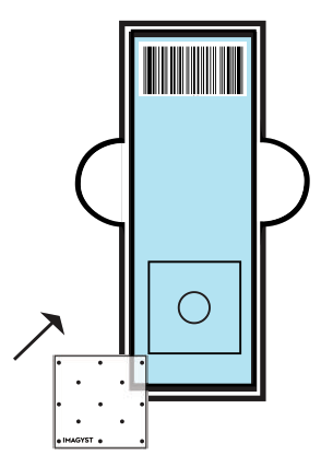 IMAGYST coverslip placement