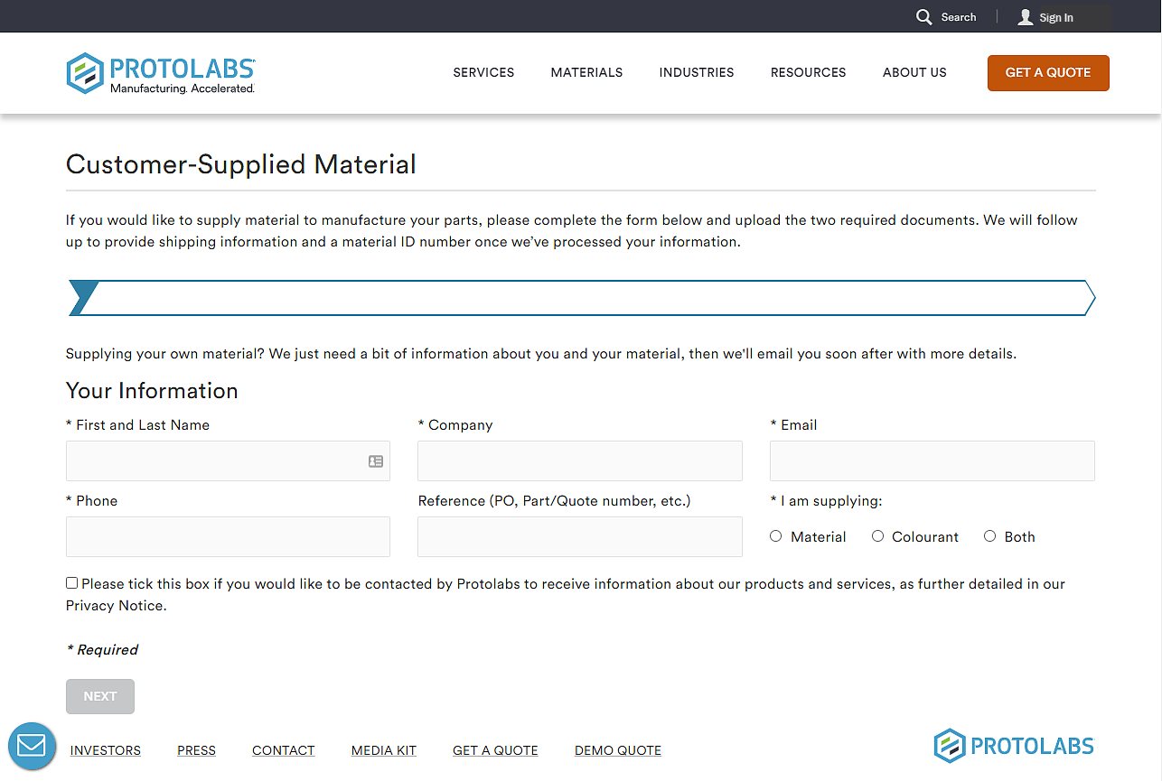 Submit CSM Form