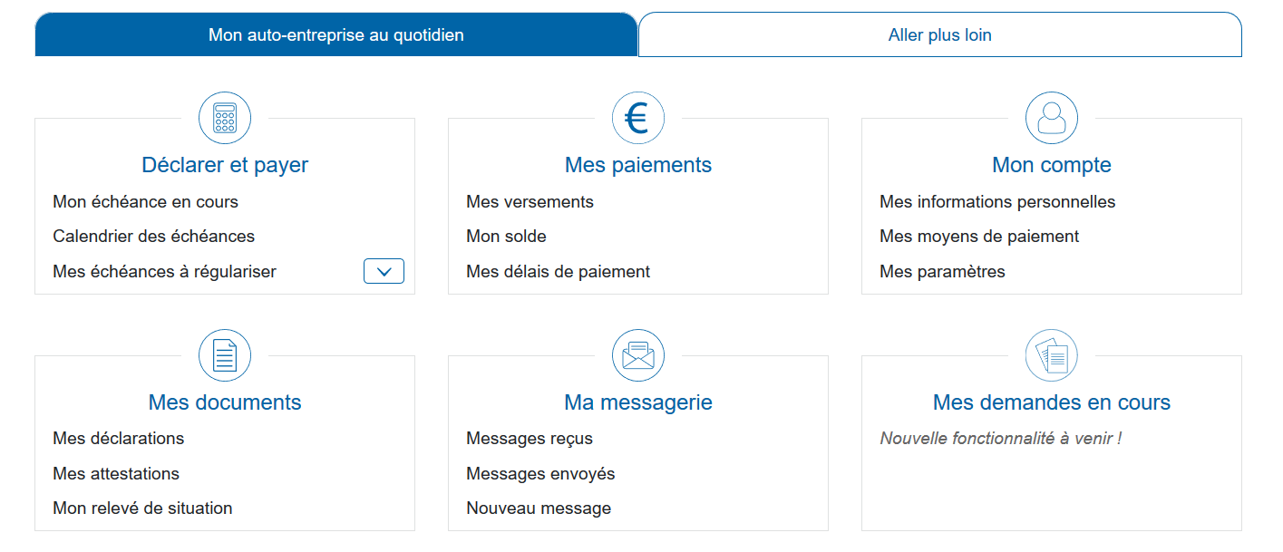 Mon auto-entreprise au quotidien
