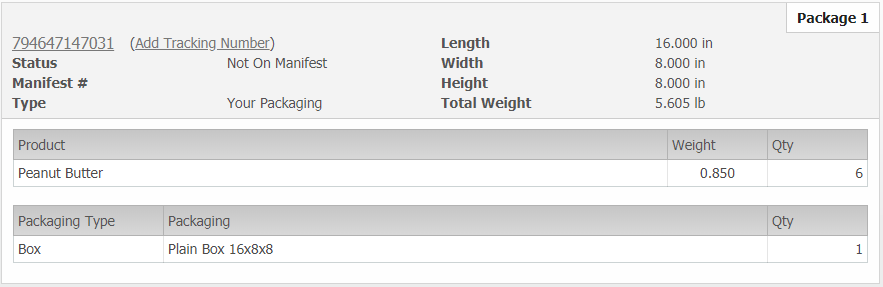 Package Quantity-type as 6 Singles