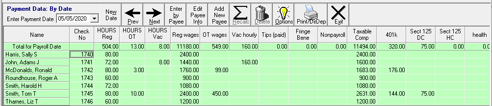 cfs payroll