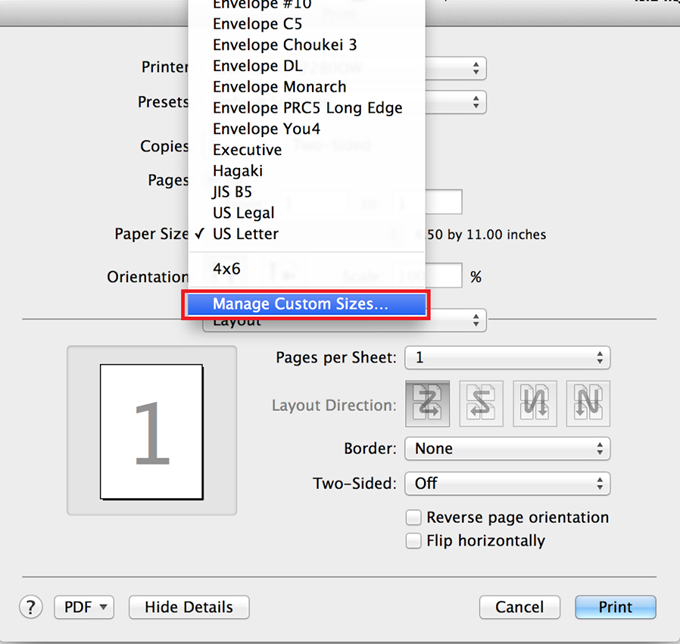 AccelerList — How to print Labels on a MAC device using Chrome