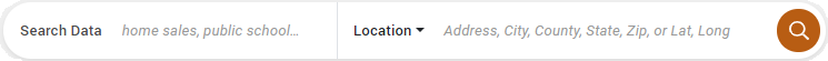 data and location search