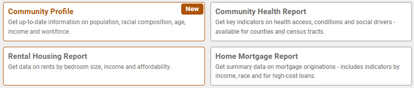 list of report types