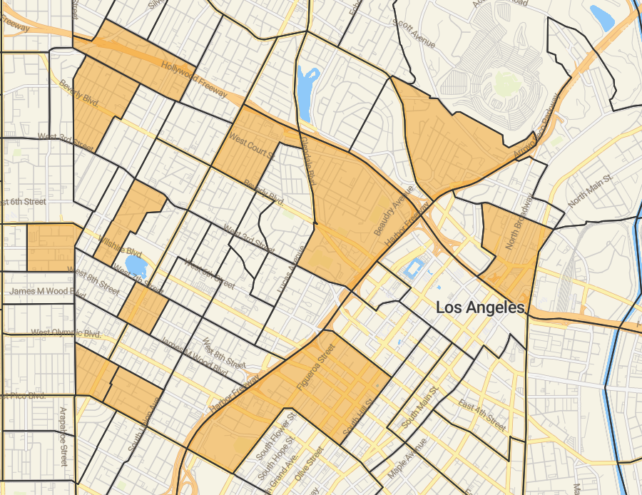 Non-contiguous Assembled Custom Regions