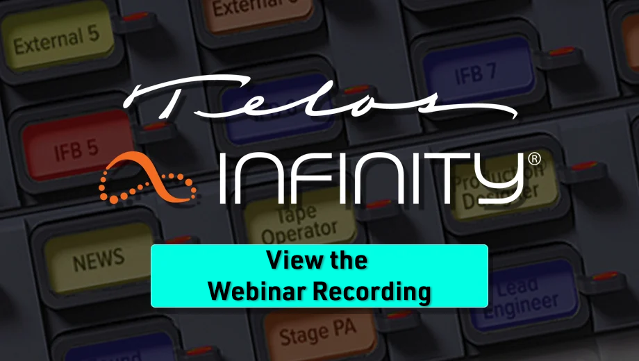 View our Infinity IP Intercom Webinar