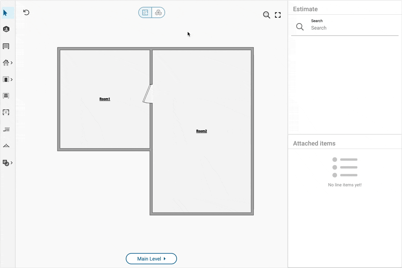 Switching between 2D and 3D in Studio.