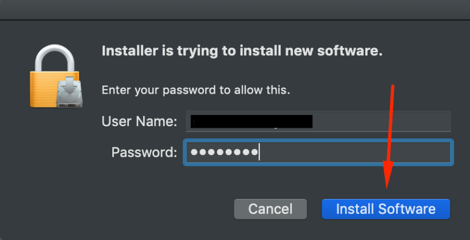 cisco anyconnect mac installation failed