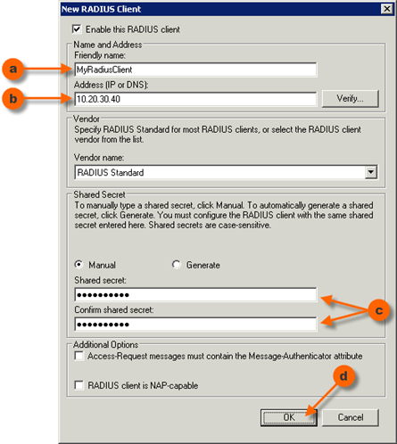 radius test tool windows