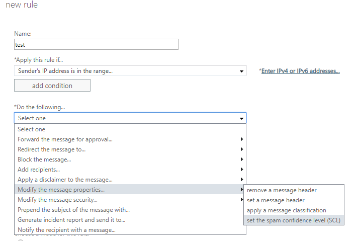 Safelisting Email Security IP addresses in Office 365 - Help :: Unified  Security Service