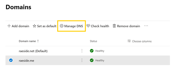 Managing DNS in Office 365 - Help :: Unified Security Service