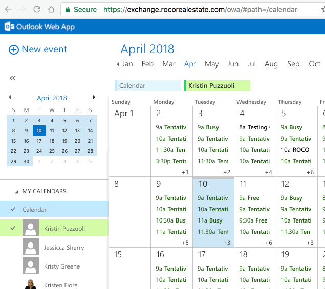 Blocking Hours In Outlook Lisa By Dynasty Support