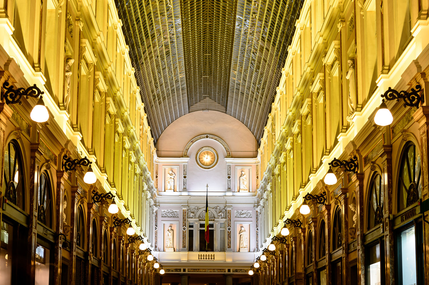 Galeries Royales Saint-Hubert - Brussels, Belgium