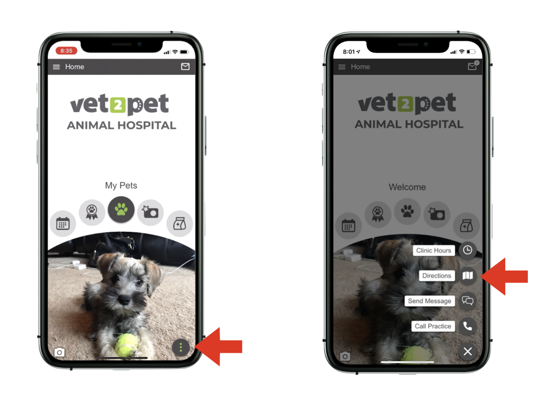 Directions To Your Practice The Vet2Pet Knowledge Library
