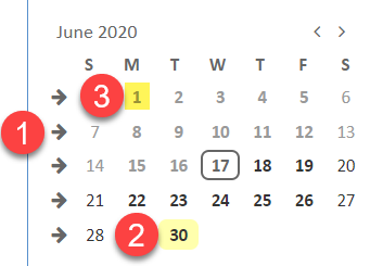 ways to adjust the date range