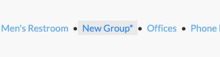 Empty Group Designator