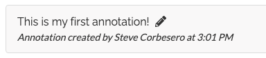 Annotation Example