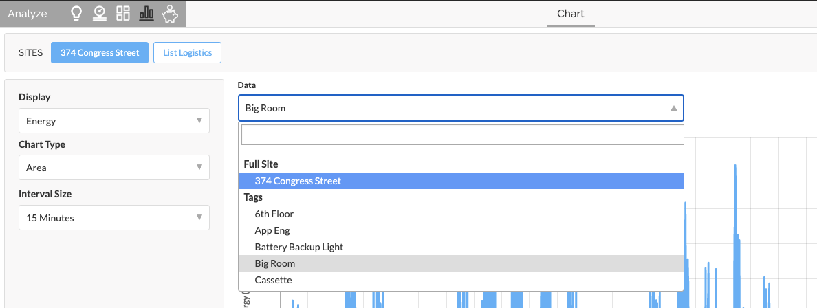 Data Drop Down