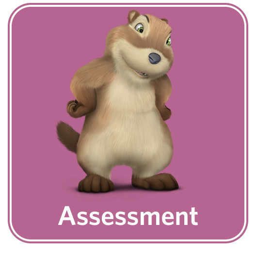 Assessment course button screenshot