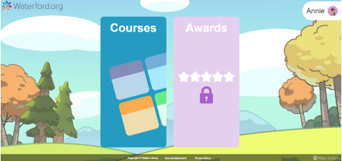 Homepage screenshot