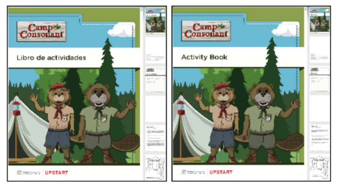 Camp Consonant activity book