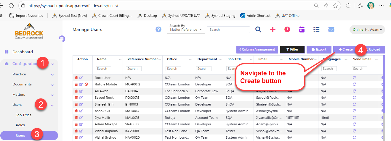 5.2 Users - Create & Remove - Bedrock - User Guides