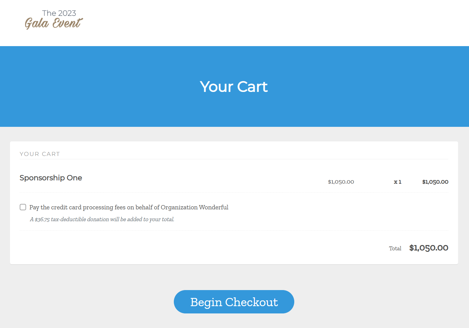 Account owner step