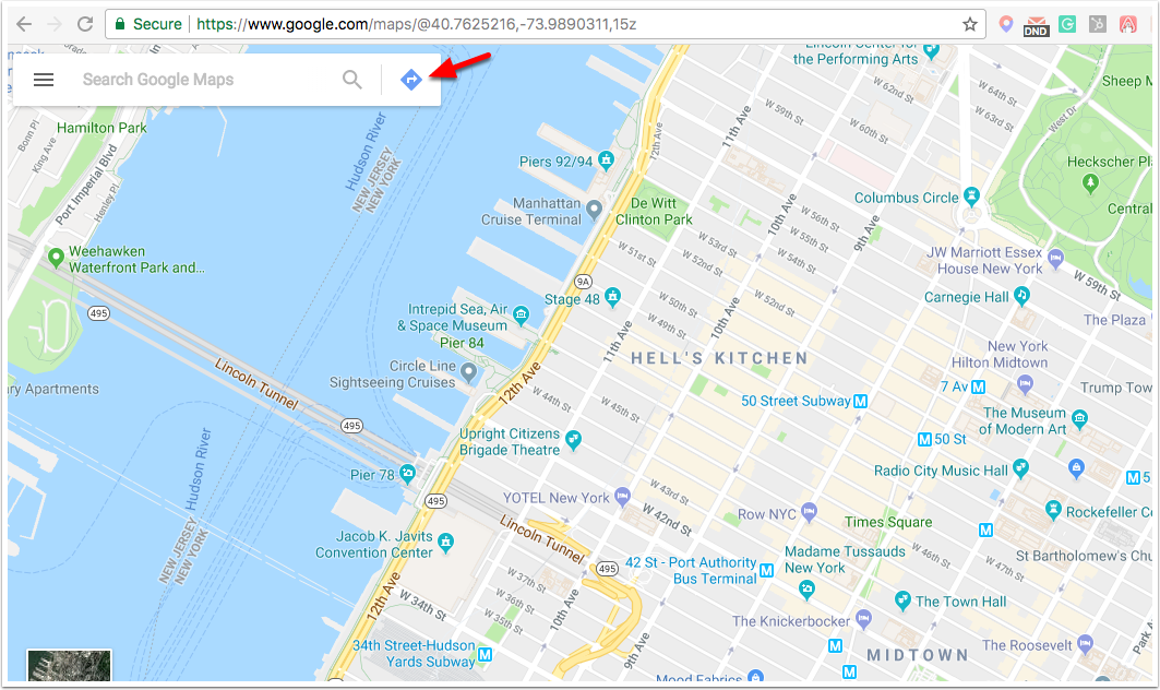 Look up directions on Google Maps Howard Guest Helpdocs