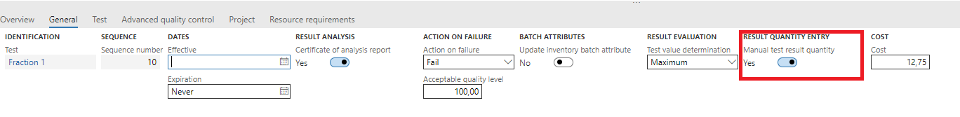 Figure 95: Parameter