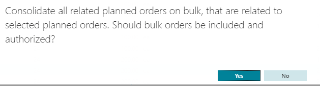 Figure 33: Include bulk orders?