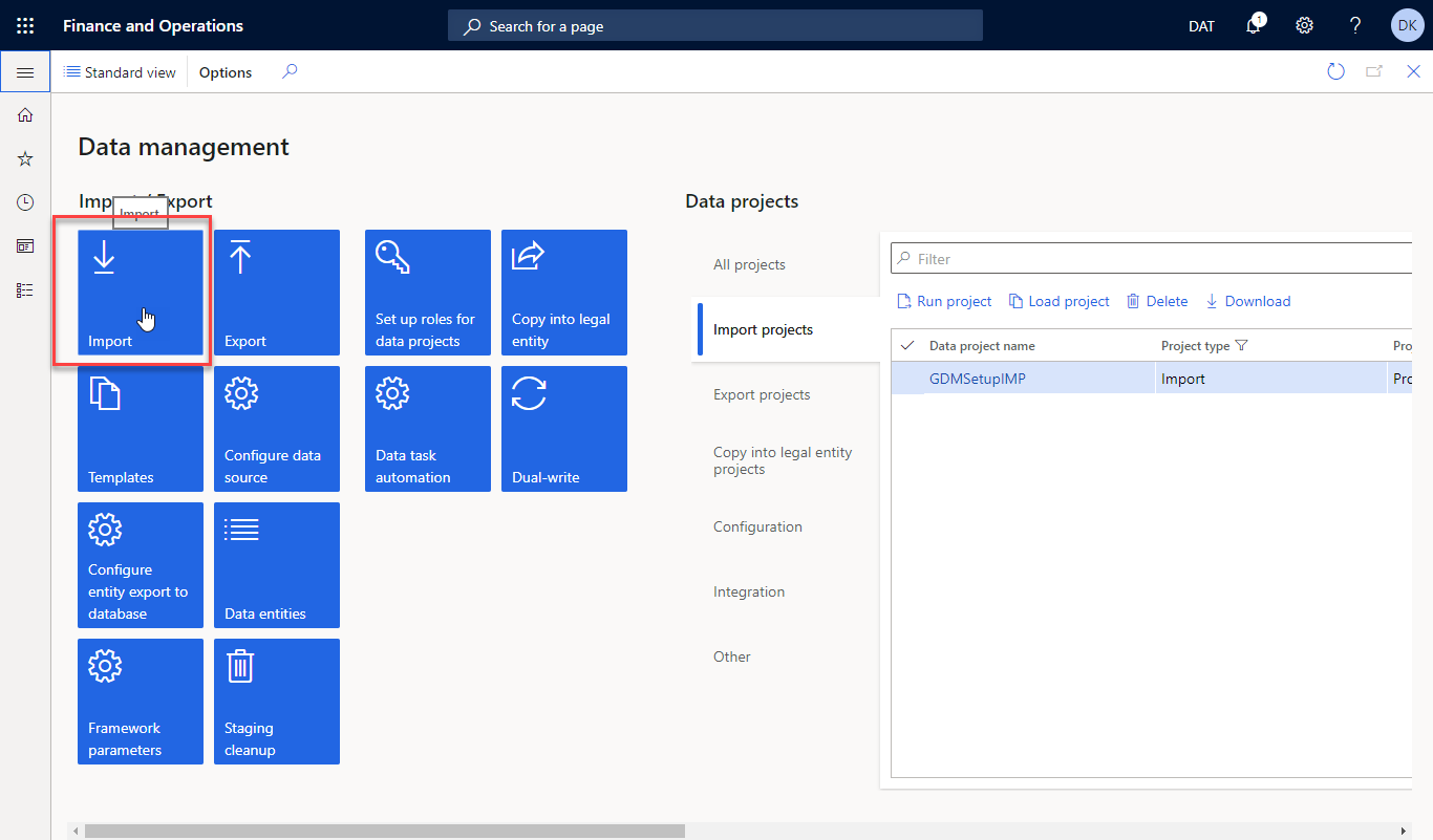 On that page, specify the group name and description and add the packaged “ZIP” file with “Add file” button. On the dialog, choose “Package” as a “Source data format”.