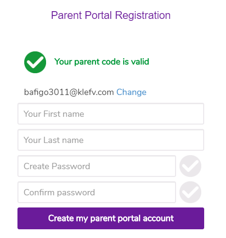 igrade parent portal registration