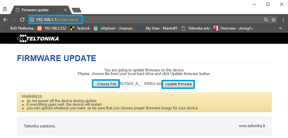 Firmware update. Updating your Firmware. Firmware image. DVD Player update Firmware.