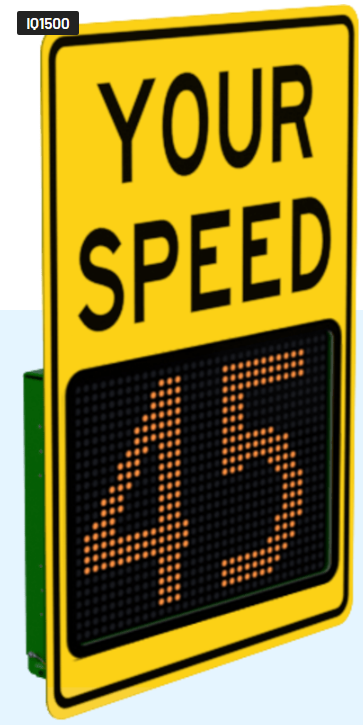 iQ1500 Full Matrix Radar Speed Sign